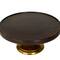 Dark Brown Mango Wood Modern Cake Stand, Set of 3" 14", 12", 10"